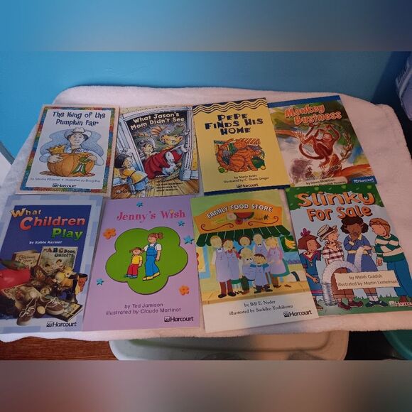 Harcourt Second Grade Reading Book Lot Of 8 - Picture 4 of 10